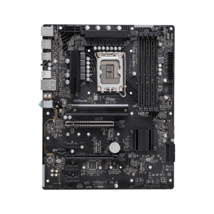 Placa de baza ASRocK H670 PG RIPTIDE, Intel H670, Socket 1700, ATX