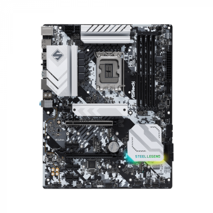 Placa de baza ASRocK H670 STEEL LEGEND, Intel H670, Socket 1700, ATX