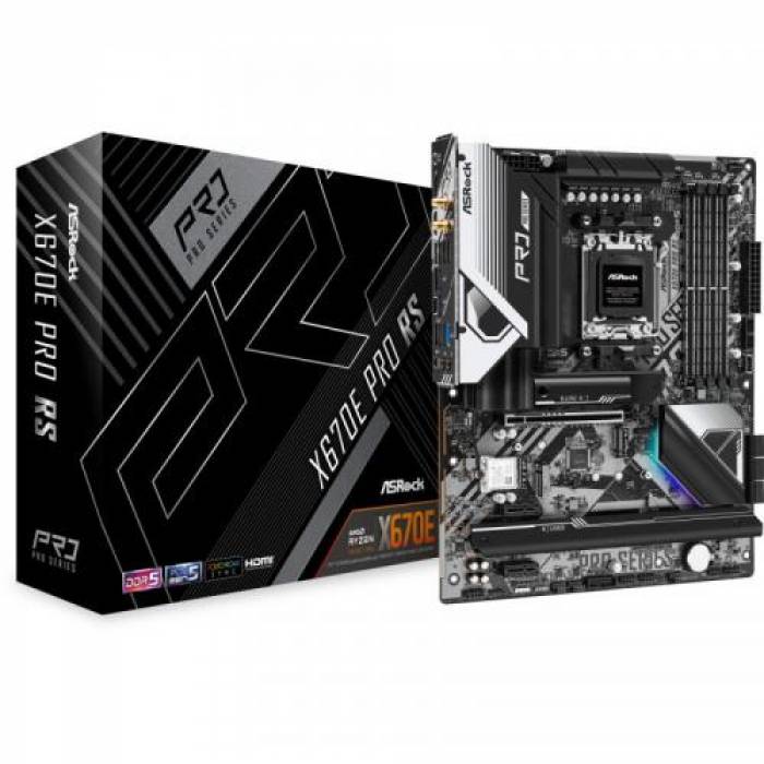 Placa de baza ASRock X670E PRO RS, AMD X670E, AM5, ATX