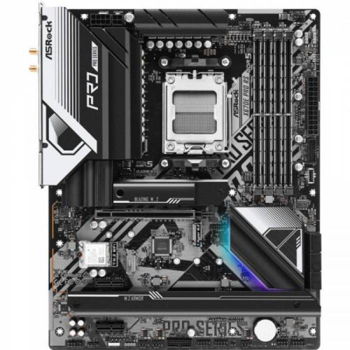 Placa de baza ASRock X670E PRO RS, AMD X670E, AM5, ATX