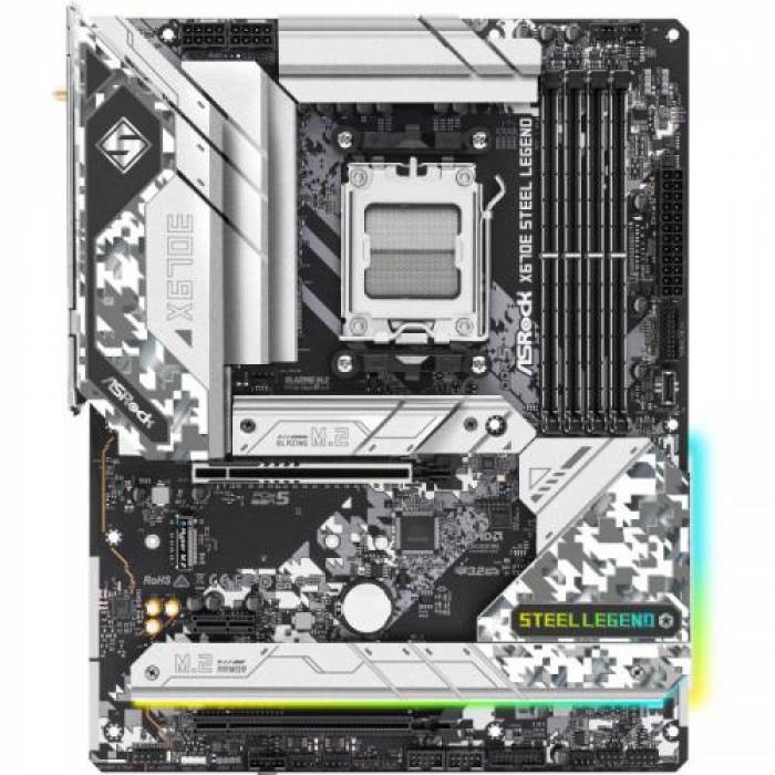 Placa de baza ASRock X670E STEEL LEGEND, AMD X670E, Socket AM5, ATX