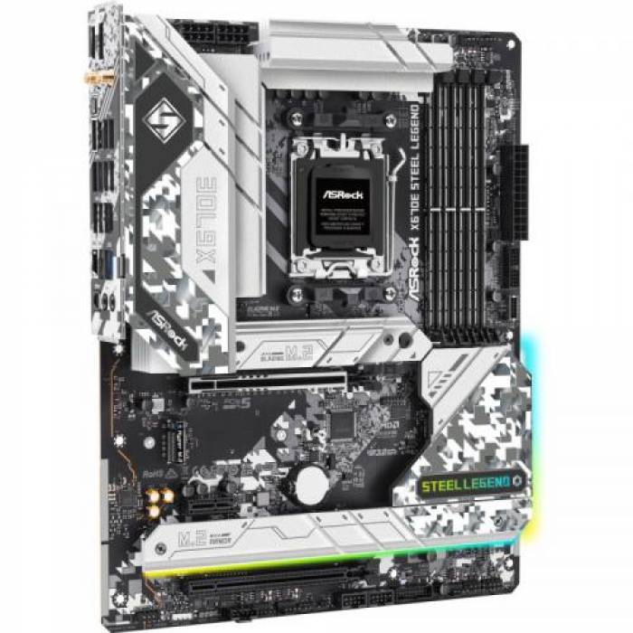 Placa de baza ASRock X670E STEEL LEGEND, AMD X670E, Socket AM5, ATX