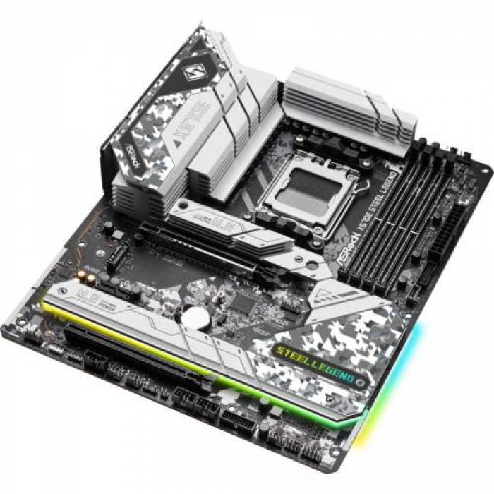 Placa de baza ASRock X670E STEEL LEGEND, AMD X670E, Socket AM5, ATX