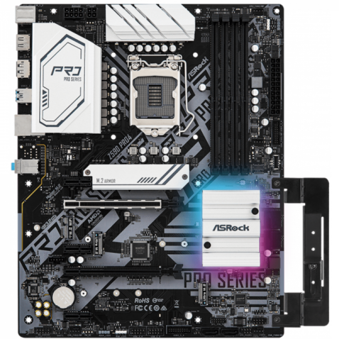 Placa de baza ASRock Z590 Pro4, Intel Z590, socket 1200, ATX