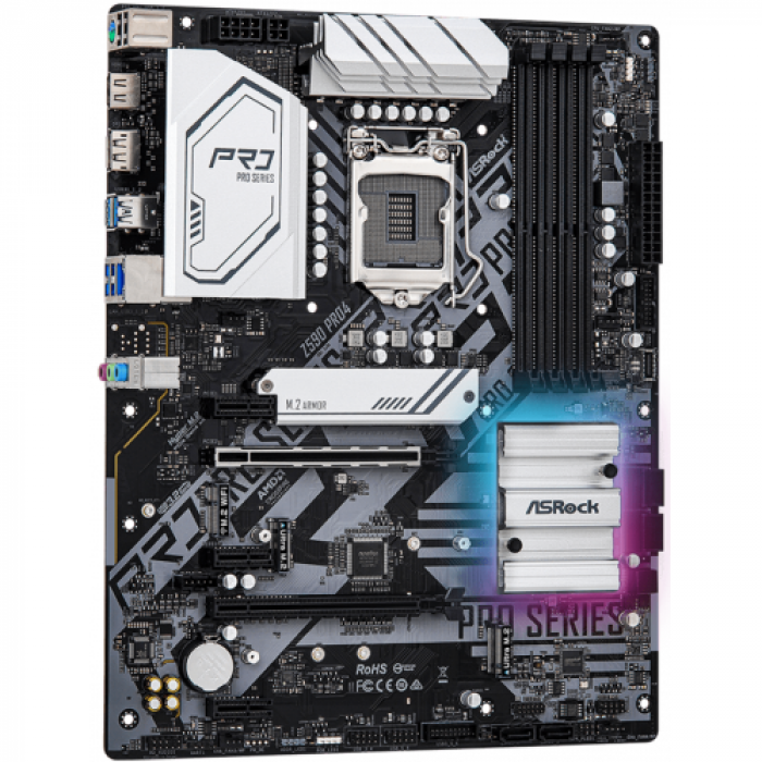 Placa de baza ASRock Z590 Pro4, Intel Z590, socket 1200, ATX