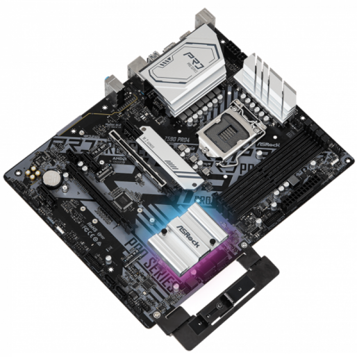 Placa de baza ASRock Z590 Pro4, Intel Z590, socket 1200, ATX