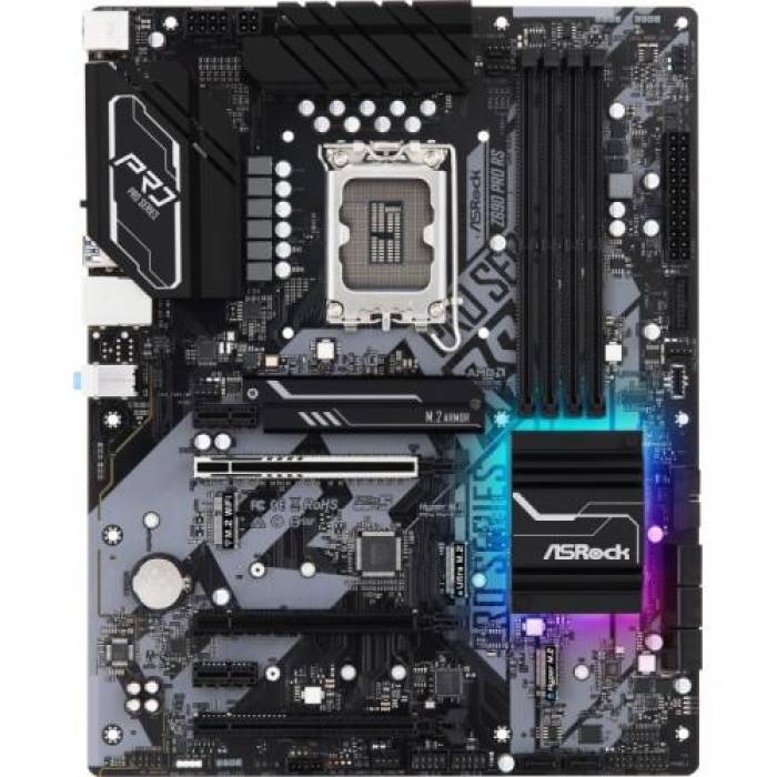 Placa de baza ASRocK Z690 PRO RS, Intel Z690, Socket 1700, ATX