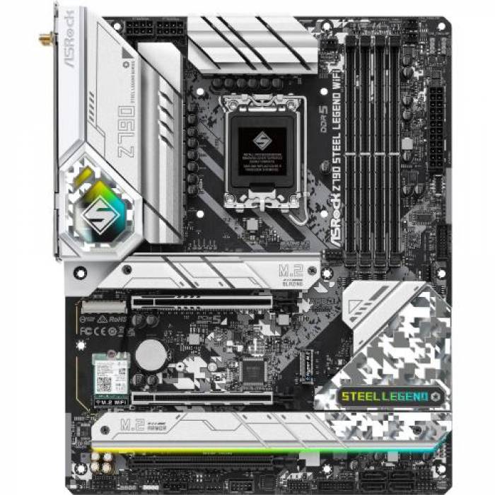 Placa de baza ASRocK Z790 STEEL LEGEND WIFI, Intel Z790, Socket 1700, ATX