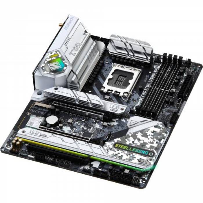 Placa de baza ASRocK Z790 STEEL LEGEND WIFI, Intel Z790, Socket 1700, ATX