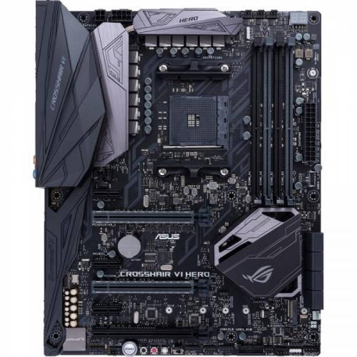 Placa de baza Asus CROSSHAIR VI HERO, AMD X370, socket AM4, ATX