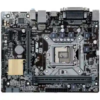 Placa de baza Asus H110M-D, Intel H110, socket 1151, mATX