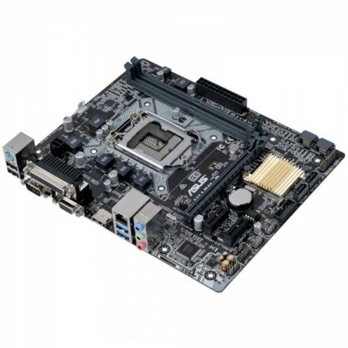 Placa de baza Asus H110M-D, Intel H110, socket 1151, mATX