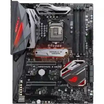 Placa de baza ASUS MAXIMUS X HERO, Intel Z370, Socket 1151 v2, ATX