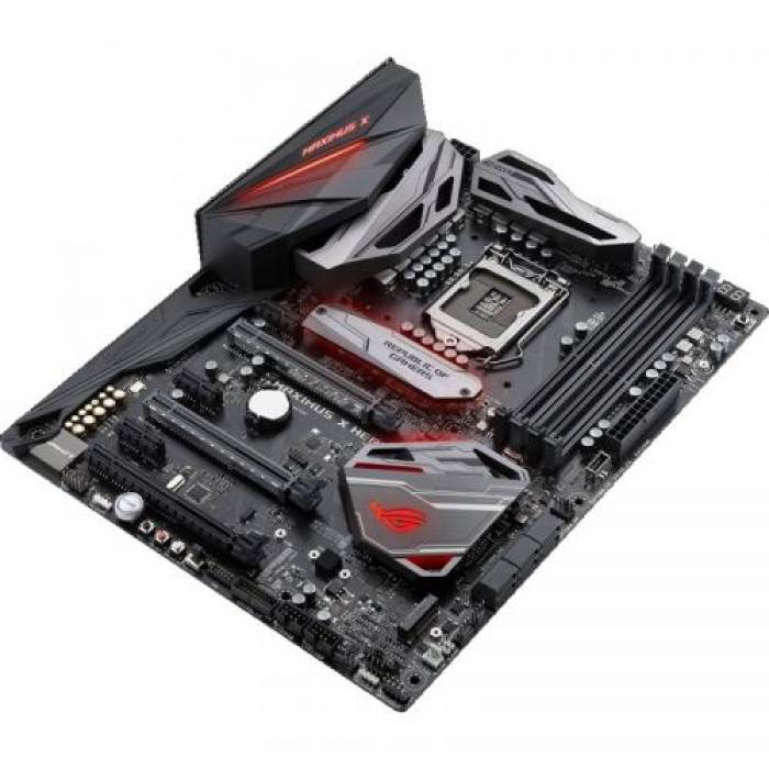 Placa de baza ASUS MAXIMUS X HERO, Intel Z370, Socket 1151 v2, ATX