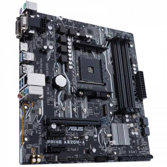 Placa de baza ASUS PRIME A320M-A, AMD A320, Socket AM4, mATX