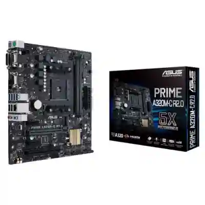 Placa de baza Asus Prime A320M-C R2.0, AMD A320, socket AM4, mATX