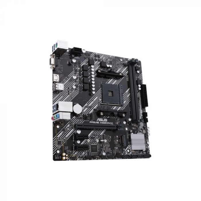 Placa de baza ASUS PRIME A520M-K, AMD A520, socket AM4, mATX