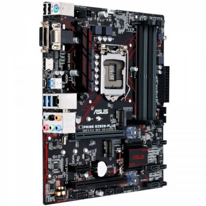 Placa de baza Asus PRIME B250M-PLUS, Intel B250, socket 1151, mATX