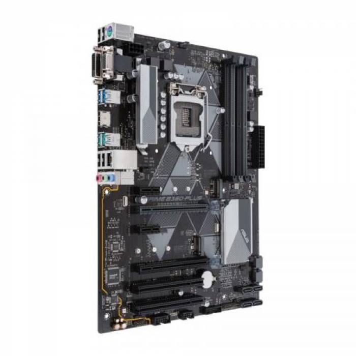 Placa de baza Asus PRIME B360-PLUS, Intel B360, socket 1151 v2, ATX