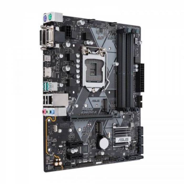 Placa de baza ASUS PRIME B360M-A, Intel B360, Socket 1151 v2, mATX