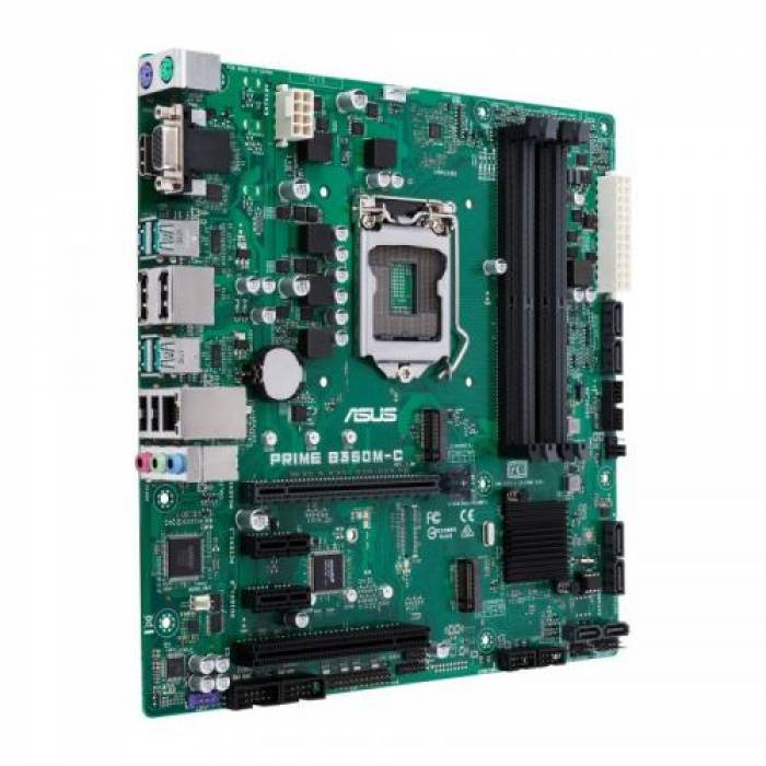Placa de baza ASUS PRIME B360M-C/CSM, Intel B360, Socket 1151 v2, mATX
