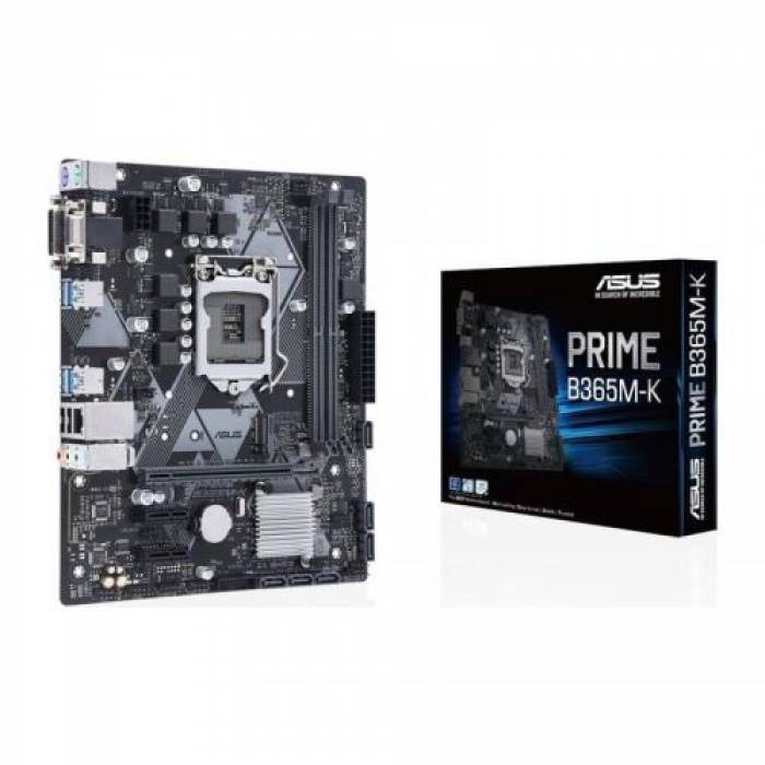 Placa de baza ASUS PRIME B365M-K, Intel B365, Socket 1151 v2, mATX