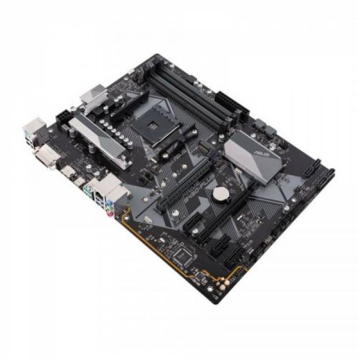 Placa de baza ASUS PRIME B450-PLUS, AMD B450, Socket AM4, ATX