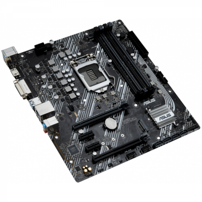 Placa de baza ASUS PRIME B460M-A R2.0, Intel H470, socket 1200, mATX