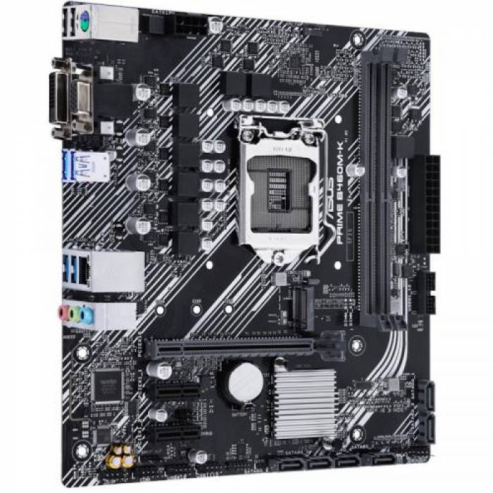 Placa de baza ASUS PRIME B460M-K, Intel B460, socket 1200, mATX