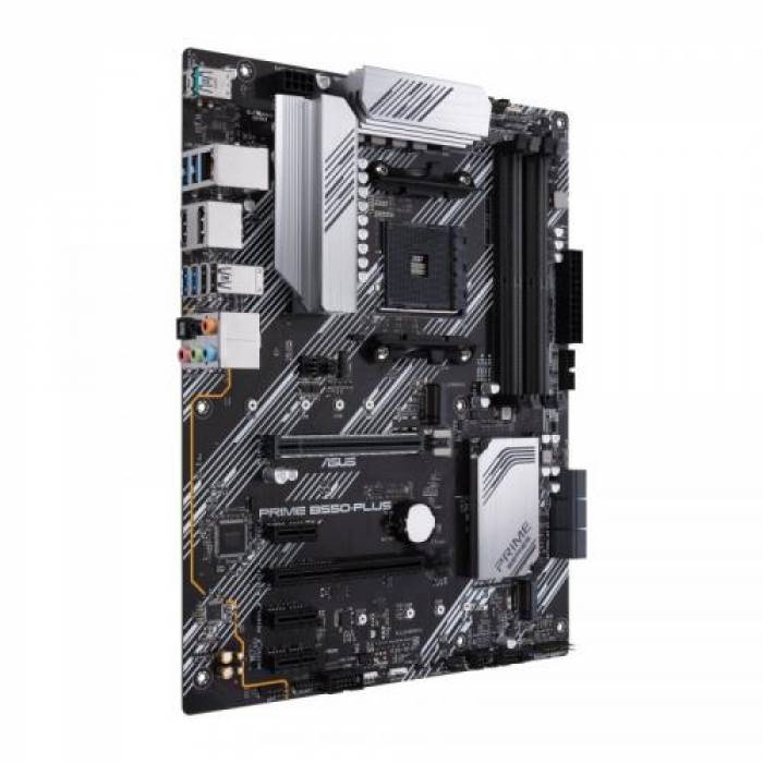 Placa de baza ASUS PRIME B550-PLUS, AMD B550, socket AM4, ATX