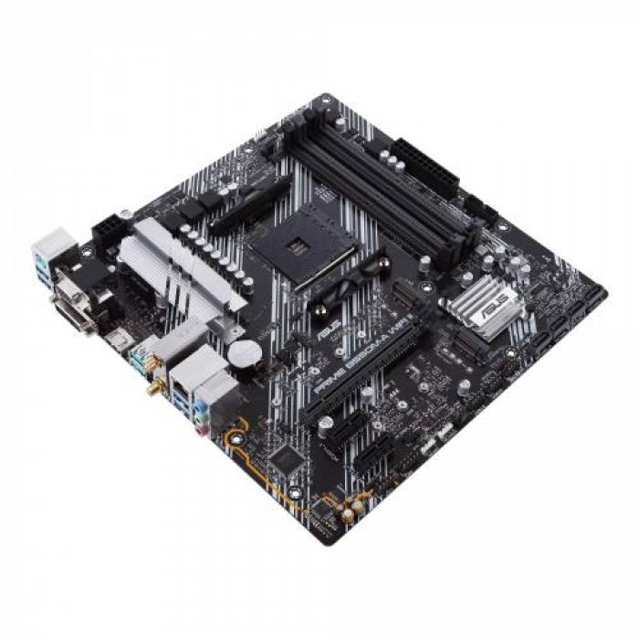 Placa de baza ASUS PRIME B550M-A (WI-FI) II, AMD B550, socket AM4, mATX