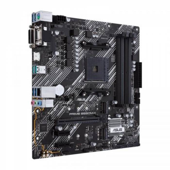 Placa de baza ASUS PRIME B550M-K, AMD B550, socket AM4, mATX