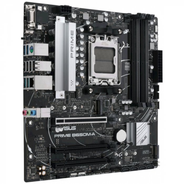 Placa de baza ASUS PRIME B650M-A, AMD B650, Socket AM5, mATX