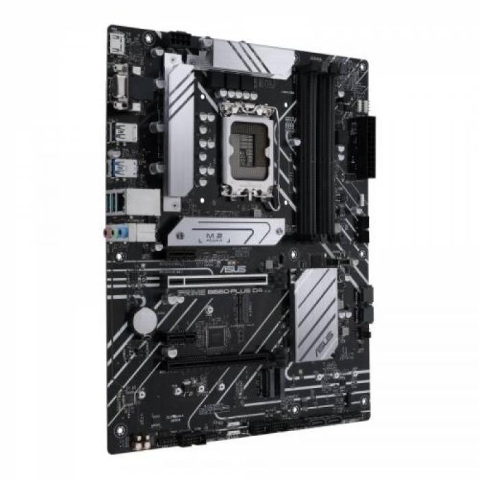 Placa de baza Asus PRIME B660-PLUS D4, Intel B660, Socket 1700, ATX