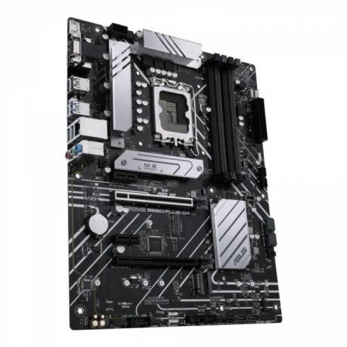 Placa de baza Asus PRIME B660-PLUS D4, Intel B660, Socket 1700, ATX