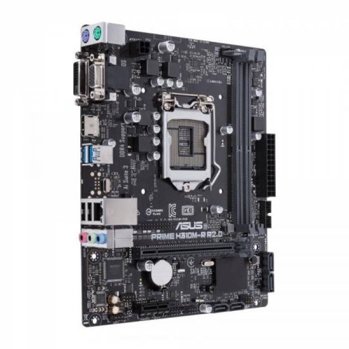 Placa de baza Asus PRIME H310M-R R2.0, Intel H310, Socket 1151 v2, mATX