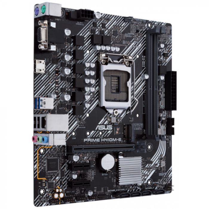 Placa de baza ASUS PRIME H410M-E/CSM, Intel H410, socket 1200, mATX