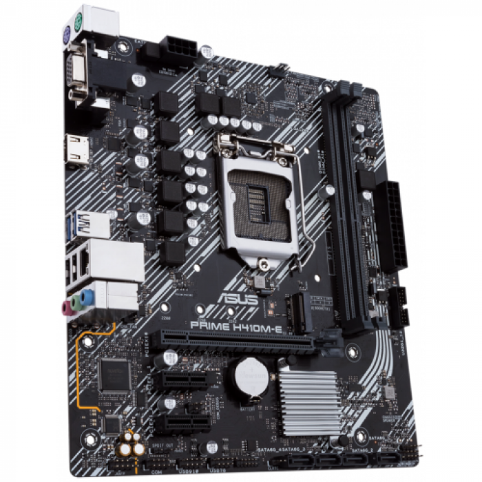 Placa de baza ASUS PRIME H410M-E/CSM, Intel H410, socket 1200, mATX