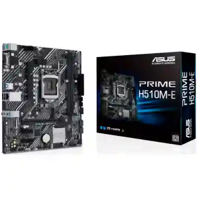 Placa de baza Asus PRIME H510M-E, Intel H510, Socket 1200, mATX