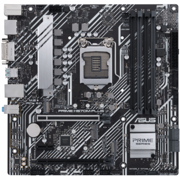 Placa de baza Asus PRIME H570M-PLUS, Intel H570, socket 1200, mATX