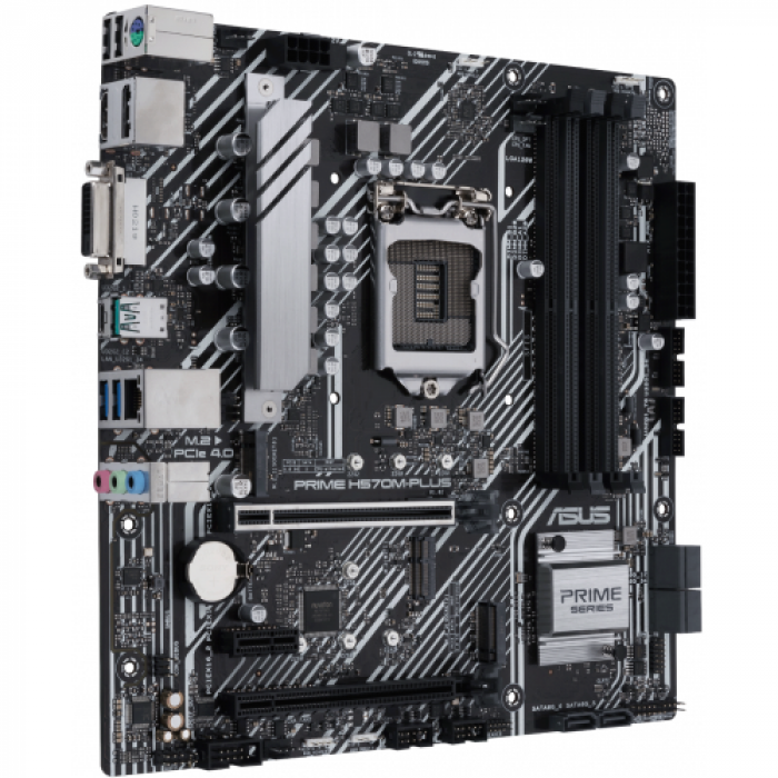 Placa de baza Asus PRIME H570M-PLUS, Intel H570, socket 1200, mATX