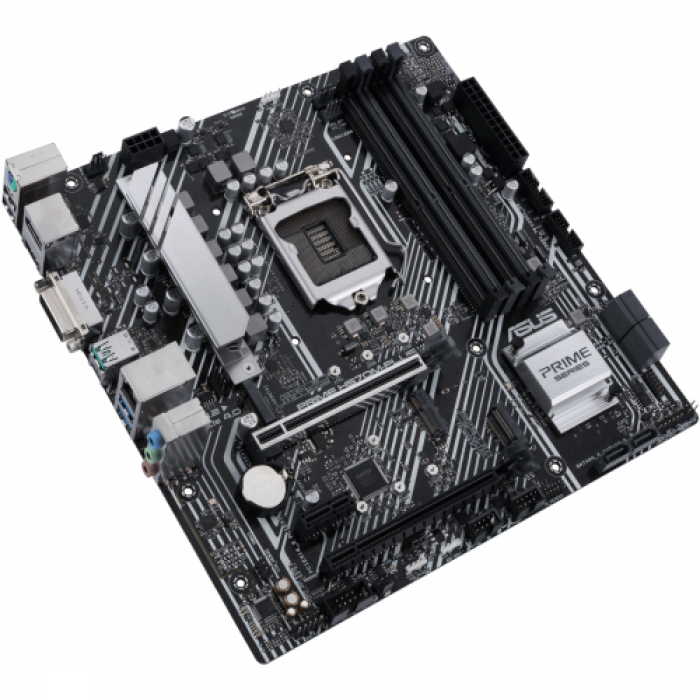 Placa de baza Asus PRIME H570M-PLUS, Intel H570, socket 1200, mATX