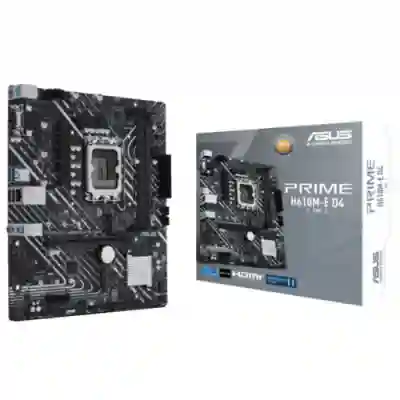 Placa de baza Asus PRIME H610M-E D4-CSM, Intel H610, Socket 1700, mATX