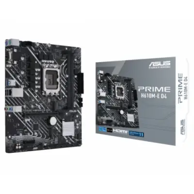 Placa de baza Asus PRIME H610M-E D4, Intel H610, Socket 1700, mATX