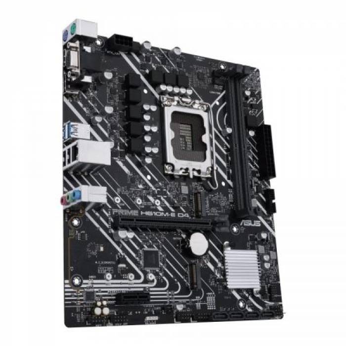 Placa de baza Asus PRIME H610M-E D4, Intel H610, Socket 1700, mATX