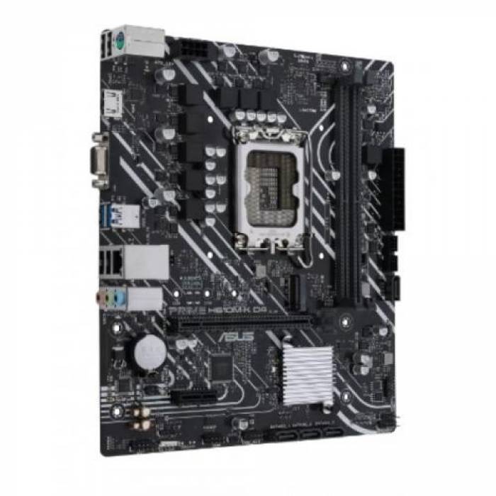 Placa de baza Asus PRIME H610M-K D4, Intel H610, Socket 1700, mATX