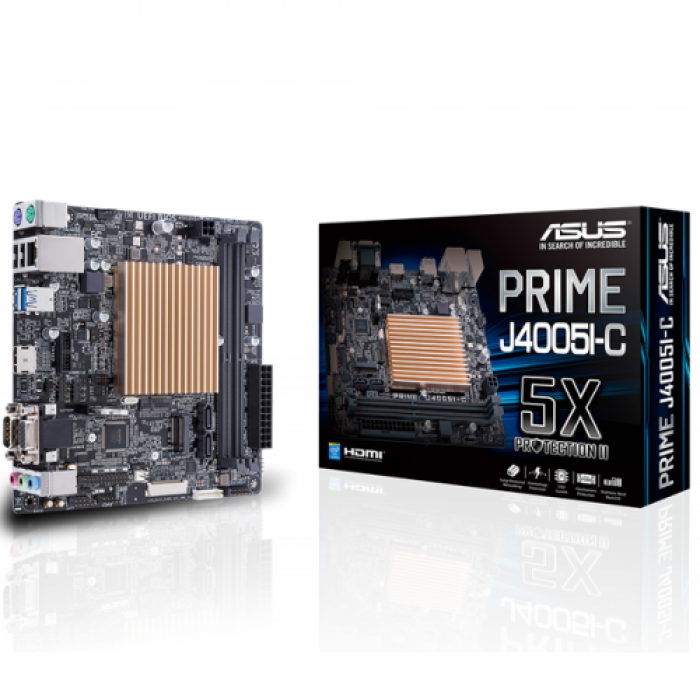 Placa de baza ASUS PRIME J4005I-C, Intel Celeron Dual-Core J4005, mITX