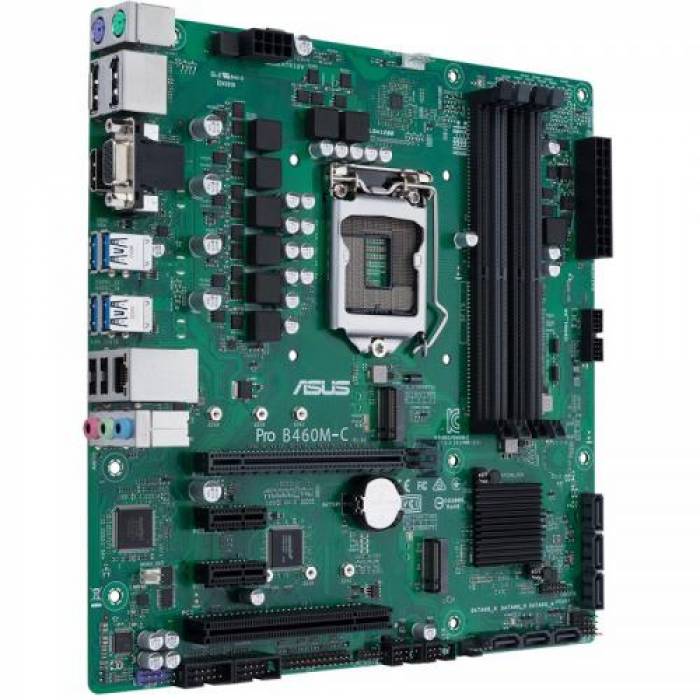 Placa de baza ASUS Prime Pro B460M-C/CSM, Intel B460, socket 1200, mATX