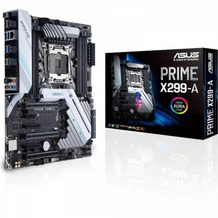 Placa de baza Asus PRIME X299-A, Intel X299, socket 2066, ATX