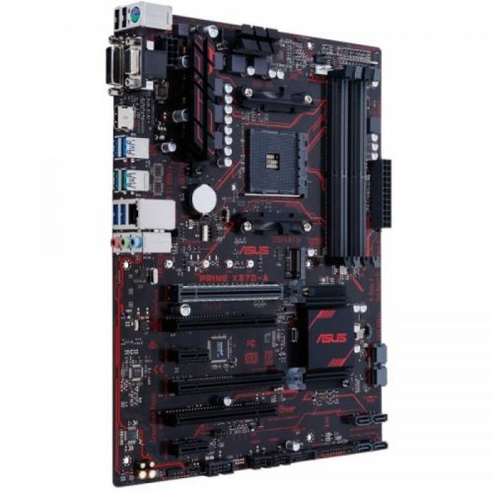 Placa de baza ASUS PRIME X370-A, AMD X370, Socket AM4, ATX